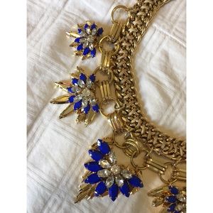 BCBGMAXAZRIA Jeweled Statement Necklace